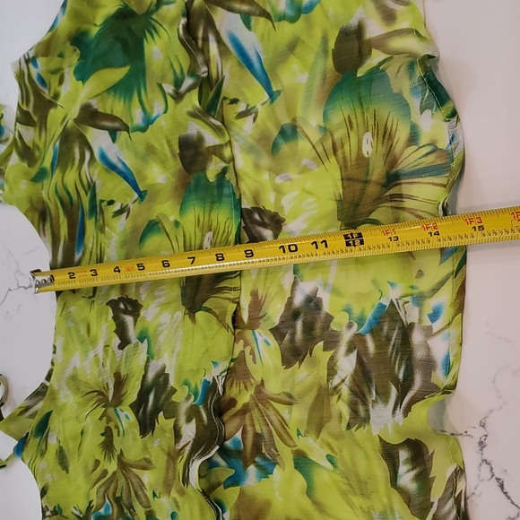 WET SEAL Spaghetti Strap Floral Layered Babydoll Flowy Summer Top ~ EUC - Picture 6 of 9